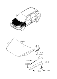 663111F010-PANEL-FENDER LH