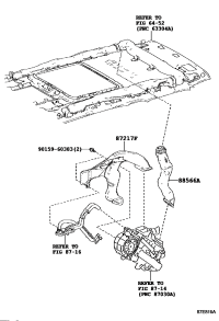 8721558040-DUCT, AIR, REAR SIDE NO.3