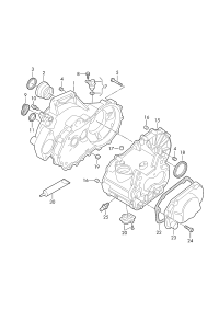 02T301107B-Porsche cayenne clutch: