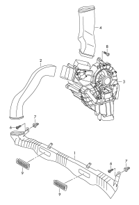 7N0819923-GRILLE, AIR OUTLET