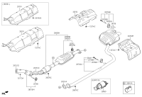 28600E5350-MUFFLER COMPLETE-CENTER