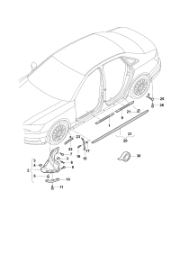 L8WD8533739B9-Mldg sash in black