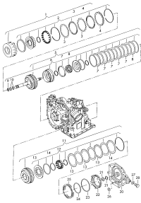 001398105-Repair kit, parking brake