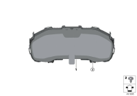 62105A0F1E9-Combination meter High