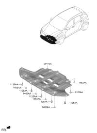 29110CY000-Pnl assy-under cover