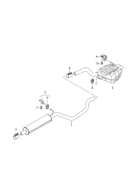 L5QD253209BQ-Muffler f