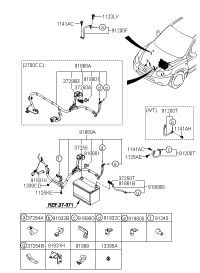 919712B370-CAP-BATT(+)