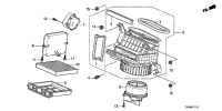 79310TK4A41-MOTOR ASSY,W/FAN