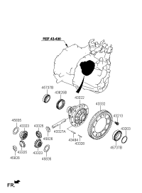 4332324500-GEAR-DIFFERENTIAL SIDE