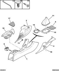 7588VX-CLIP,AIR INLET GRILL