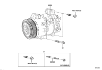 8831033440-COMPRESSOR ASSY, W/PULLEY