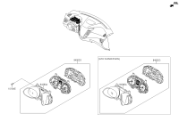 940132V371PD5-METER-COMBINATION