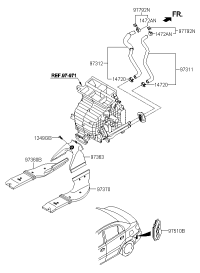 973761G000-DUCT-REAR HEATING JOINT