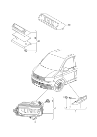 7E0949101E-Turn signal