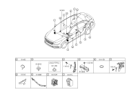 91502C3030-WIRING ASSY-FLOOR