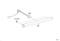 815700R031-LAMP ASSY, CENTER STOP