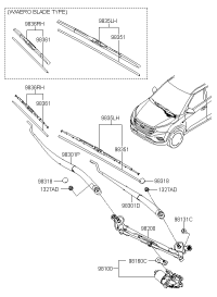 98110C9000-MOTOR ASY-WINDSHIEL*