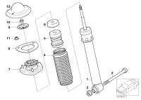 33526750361-SHOCK ABSORBER/REAR-3 E90/E91
