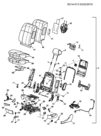 9072908-Headrest, front seat (incl. 5.6; Parts of 1)