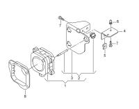 8K0907561B-Control unit, with software, for clearance control unit & radar sensor