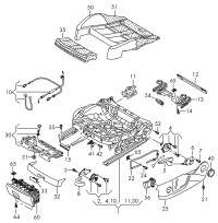 L5QD881105-Tray assy-seat w/height