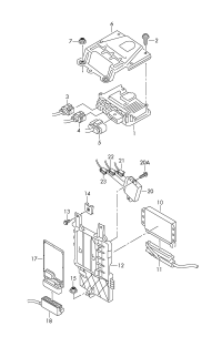8K0907144E-Control unit, active steering system