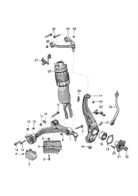 971407152Q-Track control arm/