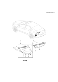 26698734-Lamp assy-rr body strut