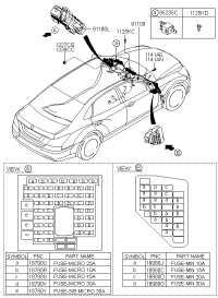 952402P200-BLOCK ASSY RELAY