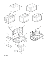 10477629-TRAY, BATTERY