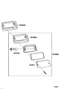8148058020A0-LAMP ASSY-FOG,REAR