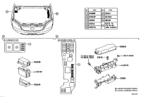 8266212221-COVER, RELAY BLOCK, UPPER, NO.1