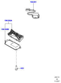 4M5T19A391AA-MIC ASSY-HANDS FREE