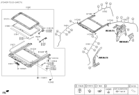 816004M000UP-PANORAMA ROOF ASSY