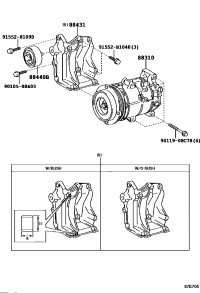 883102F030-COMPRESSOR ASSY, W/PULLEY