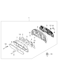 9400155482-CLUSTER ASSY-INSTRUMENT