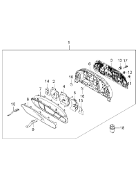940033E392-CLUSTER ASSY-INSTRUMENT