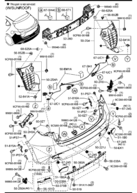 BKD450221-BAR, REAR BUMPER