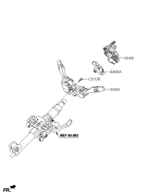 93490B1500-CONTACT ASSY-CLOCK SPRING