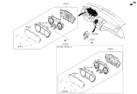 96390B1000-SPEAKER ASSY-CLUSTER