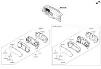 94023D1050-CLUSTER ASSY-INSTRUMENT