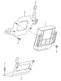 1ZD927335-BRACKET-CONTROL