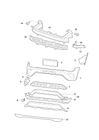 3CG807217A-COVER ASSY, PLASTIC