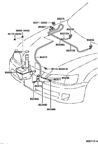 8538112050-NOZZLE SUB-ASSY, WASHER