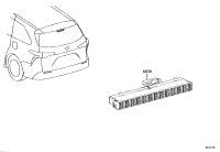 8157008020-LAMP ASSY, CENTER STOP