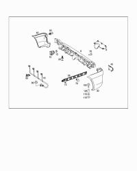 6368800271-BAR, REAR BUMPER