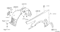 F31001CAAA-FENDER-FRONT RH