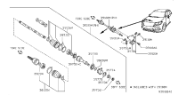 391003JA1A-SHAFT ASSY-FRON