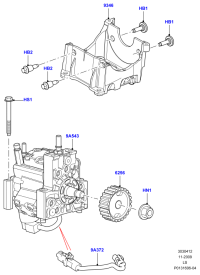 LR003788-SPROCKET-CAMSHAFT