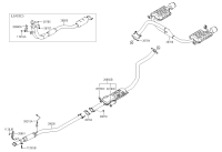 286102C320-PIPE-EXHAUST FR